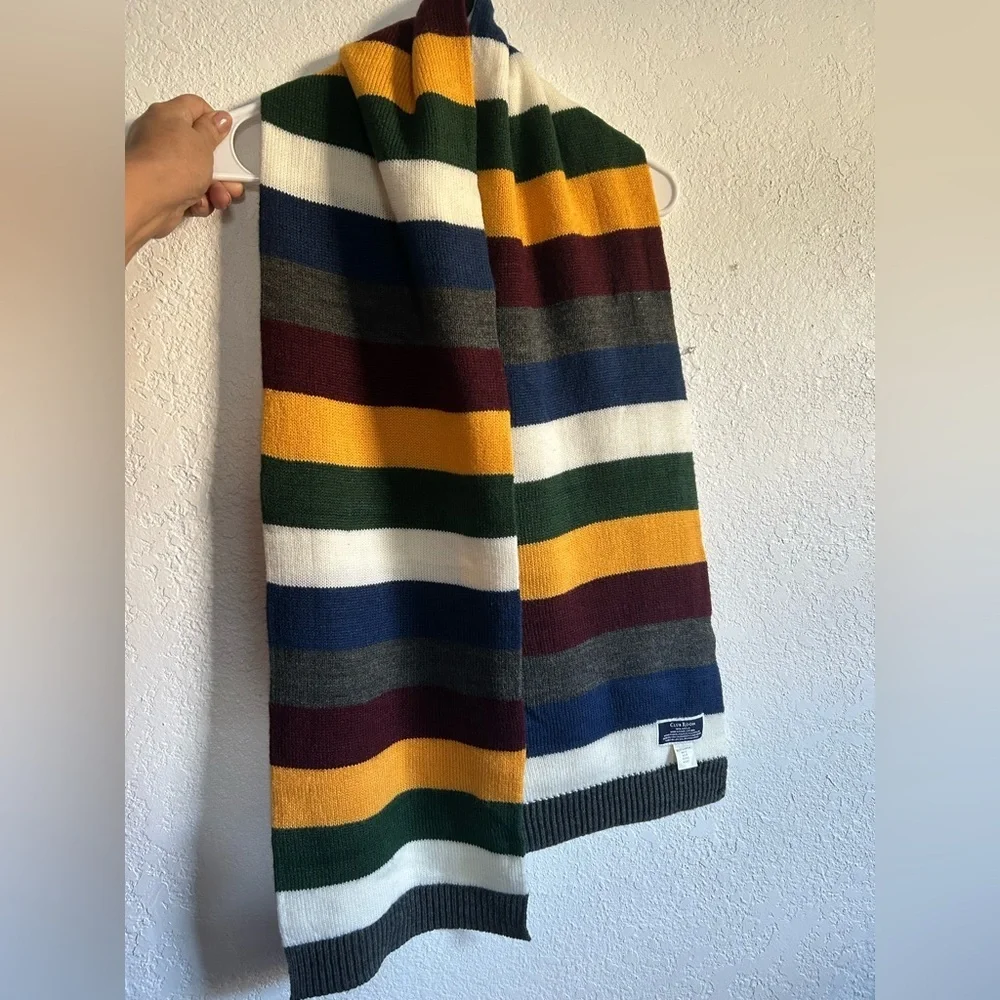 CLUB ROOM Bold Striped Men's Scarf